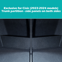 Tapis de coffre de voiture TPE antidérapant et imperméable pour une protection toutes saisons et un nettoyage facile, accessoires automobiles K5