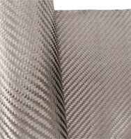 Tissu en fibre de carbone à haute amortisation 3K, 200 g/m², pour isolation haut de gamme des enceintes audio, des platines de tourne-disque et des amplificateurs