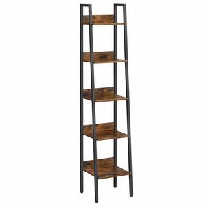 Nuevo modelo de estantería decorativa para niños, estantería moderna multifunción de madera y acero, escalera <span class=keywords><strong>blanca</strong></span>, estantería Nórdica - Product Image 4