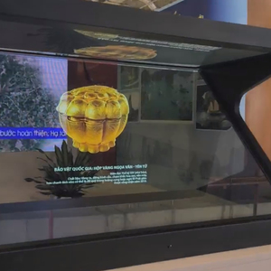 Écran d'affichage holographique 3D pour vitrine, 3000 nits, images fantômes, vitrine d'affichage, éclairage publicitaire de réalité virtuelle - Product Image 1