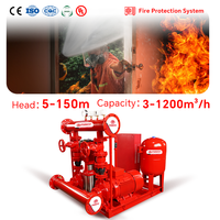 Système de pompage incendie intégré complet de la marque Purity avec débit de 500 GPM et 300 GPM