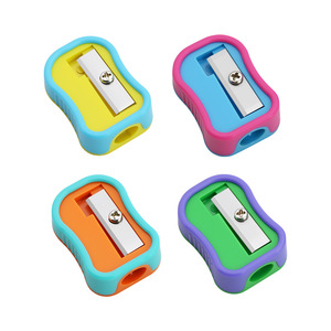 Fournisseur en gros de papeterie, nouveaux <span class=keywords><strong>taille</strong></span>-crayons BASY uniques, bon marché, à trou unique, amusants, mécaniques, en plastique et en métal, carrés, fabriqués en usine - Product Image 6