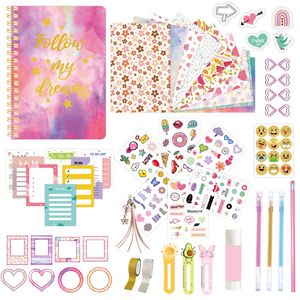 Ensemble de papeterie de luxe rose-Ensemble de cahiers et de crayons <span class=keywords><strong>pour</strong></span> filles-Ensemble cadeau de papeterie <span class=keywords><strong>pour</strong></span> filles et adolescents comprenant un journal <span class=keywords><strong>pour</strong></span> filles - Product Image 5