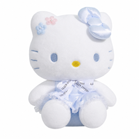 En stock : Adorables jouets en peluche Hello Kitty, poupées anime de 8 pouces, animaux en peluche, jouets pour machine à griffes pour enfants