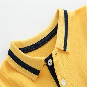 Polo en coton à manches courtes pour garçons, imprimé animalier, tricoté, décontracté, été, vente en gros, provenant d'un fournisseur chinois - Product Image 4