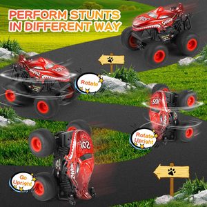 DWI 2,4 Ghz 1:20 All Terrain Shark Coche de control remoto con música y luz 360 grados RC Novedad Juguete Regalos para niños y niñas - Product Image 4