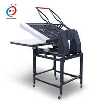 Machine de presse à chaud à sublimation 80x100 manuel grand format 80x100 pour tissu