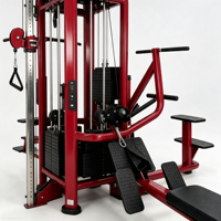 Kpeakfit BL2004 – Équipement Commercial de Musculation Complet à Câbles Réglables en Acier pour Club de Fitness, Capacité 150 kg