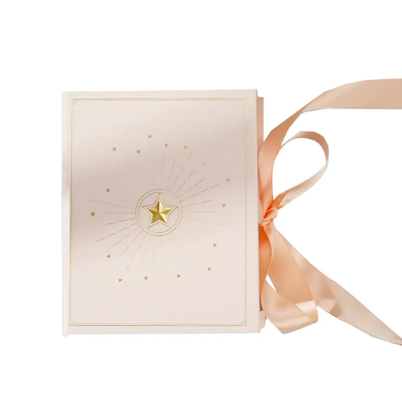 Boîte cadeau de montre à rabat enveloppé à la main, cadeau d'anniversaire, avec nœud papillon, boîte cadeau