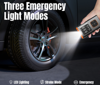 Auto Shutoff Cordless ABS Inflator 4X Faster Wireless LED Display Screen Emergency Lighting 150psi Tire Pressure Monitor Battery