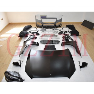 ชุดแต่งตัวถังรถยนต์คุณภาพสูง ผลิตจากพลาสติก ABS รุ่น W221 อัพเกรดเป็น W223 สไตล์ Maybach สำหรับรถยนต์ S-Class ปี 2005-2013 - Product Image 2