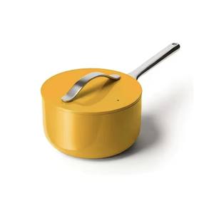 Prix d'usine – Ensemble de 7 ustensiles de <span class=keywords><strong>cuisine</strong></span> en fonte antiadhésifs : casseroles à lait, marmites à soupe et poêles profondes pour cuisinières à gaz et à induction - Product Image 3