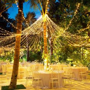 Прозрачная светодиодная гирлянда IP44, водонепроницаемая уличная декорация для дома и вечеринки, Рождественская светодиодная фея - Product Image 4