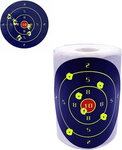สติกเกอร์เป้าหมายแบบกระเซ็นหมึก ขนาด 4 นิ้ว 200 ชิ้น/ม้วน เป็นมิตรกับสิ่งแวดล้อม ทนทานต่อการฉีกขา<span class=keywords><strong>ด</strong></span> อุปกรณ์เสริมสำหรับฝึกซ้อมยิงปืน - Product Image 4