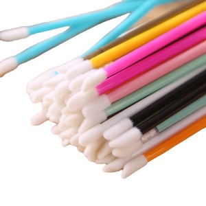 Disposable Solid Makeup Lip Stick Wands Lip Gloss Brush <b>Nail</b> <b>Tool</b> with Nylon Hair - Product Image 2