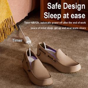 Secador de zapatos y botas eléctrico portátil <span class=keywords><strong>para</strong></span> uso doméstico, botas de <span class=keywords><strong>invierno</strong></span> cálidas y desinfectantes, botas de trabajo, Botas de lluvia, zapatos de tenis, enchufe europeo - Product Image 4