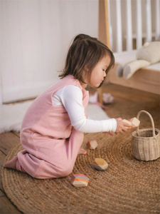Gigoteuses 100% laine mérinos personnalisables pour bébé, sacs de couchage écologiques sans manches pour enfants avec pieds - Product Image 4