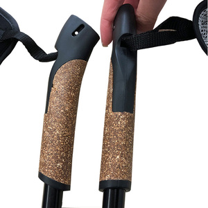 Aplastic Kids Walking bastoncini da Trekking bastoncini da Trekking personalizzati a 3 sezioni telescopici nordici bastoncini da passeggio Ultralikids OEM personalizzati - Product Image 6