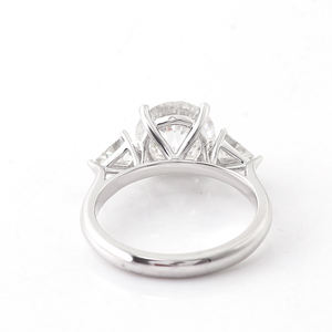 Bague en billanite ronde et en diamant pour homme, anneau fin, ultraléger, pierre de <span class=keywords><strong>platine</strong></span>, 10mm, PT950 - Product Image 6