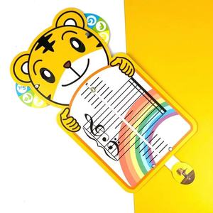 Wholesale Orff Cartoon Music Staff Board Portable Practice Board Beginner Music Staff Learning <b>Tool</b> Music Notation Recognition - Product Image 2