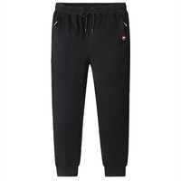 Vêtements de sport en coton décontractés grande taille pour hommes, pantalon de survêtement large 5XL à taille élastique, pantalon extensible, droit, mi-formel
