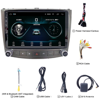 Unit Head Stereo Mobil Android dengan GPS Navigasi untuk Lexus IS250, Pemutar Multimedia Mobil, Layar Navigasi Mobil dengan Bluetooth, Wifi, dan FM