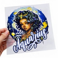Transferts DTF personnalisés en gros, motifs prêts à poser, thermocollants, sérigraphie, décalcomanies lavables pour vêtements et t-shirts