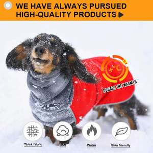 Vestidos de mujer <span class=keywords><strong>Ropa</strong></span> Para Perros Producto <span class=keywords><strong>Ropa</strong></span> Impermeable Fleece Accesorios para mascotas <span class=keywords><strong>Armario</strong></span> a granel Dachshund Salchicha <span class=keywords><strong>Ropa</strong></span> para perros - Product Image 6
