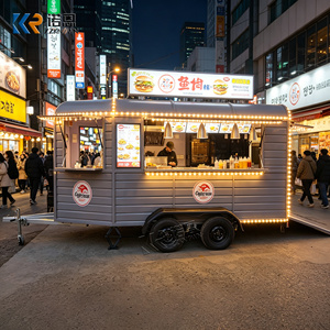 Snelle Friteusekip Mobiele Foodtruck Volledig Uitgeruste RVS IJsjeskar Concessietrailer Met Volledige Keuken - Product Image 2