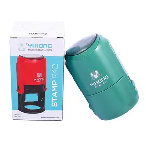<span class=keywords><strong>Tampon</strong></span> encreur rond de 42 mm avec <span class=keywords><strong>logo</strong></span> personnalisé et <span class=keywords><strong>couleur</strong></span> excellente - Product Image 1