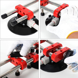 Ventouses industrielles manuelles à double mâchoire pour carreaux <span class=keywords><strong>de</strong></span> verre, avec pompe à air, pour l'installation <span class=keywords><strong>de</strong></span> dalles <span class=keywords><strong>de</strong></span> marbre et le positionnement des joints <span class=keywords><strong>de</strong></span> comptoir - Product Image 5