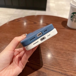 <span class=keywords><strong>New</strong></span> không dây sạc từ Silicone rắn màu điện thoại trường hợp đối với iPhone 16 15 14 13 Pro Max chống thả điện thoại trường hợp Hộp bao bì - Product Image 5