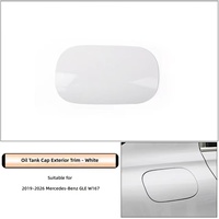 Couvercle de porte-bouchon de réservoir de carburant pour Mercedes Benz Classe GLE W167 2019-2026 OE 1677570000 Noir apprêté