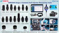 Nuevo modelo CRM2000 Common Rail Inyector Herramientas de reparación Etapa 3 AHE Sistema de medición