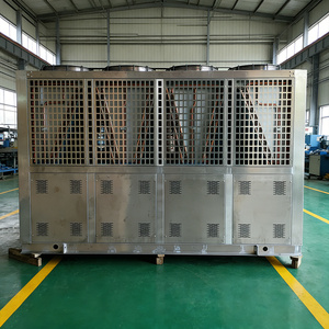 Fabrika Fiyatı Yüksek Kaliteli Endüstriyel Hava Soğutmalı Scroll <span class=keywords><strong>Chiller</strong></span> 100-500kW Paslanmaz Çelik Kompresörlü ve Motorlu Enerji Tasarruflu - Product Image 1