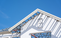 Bâtiment de bureau et appartement industriel en acier galvanisé léger, design moderne de luxe, structure en acier préfabriquée avec poutres en H métalliques