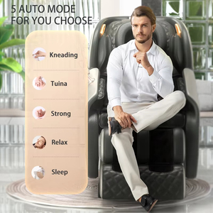 Luxury <b>Zero</b> <b>Gravity</b> Adjustable Smart <b>Chair</b> with Foot Spa <b>Zero</b> <b>Gravity</b> Seat - Product Image 4