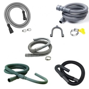 Ensemble <span class=keywords><strong>de</strong></span> tuyaux <span class=keywords><strong>de</strong></span> <span class=keywords><strong>vidange</strong></span> universels flexibles pour <span class=keywords><strong>lave</strong></span>-linge et <span class=keywords><strong>lave</strong></span>-<span class=keywords><strong>vaisselle</strong></span>, connecteur, <span class=keywords><strong>tuyau</strong></span> ondulé - Product Image 5