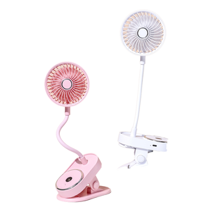 Ventilateur de bureau à pince USB rechargeable, nouveau modèle d'été, rotation à 360 degrés, réglable librement, vente en gros du fabricant - Product Image 6