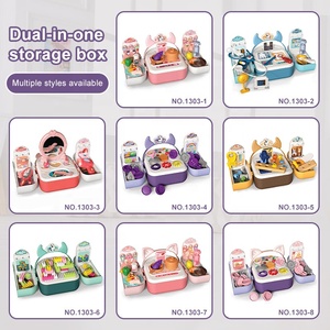 Jeu éducatif pour enfants personnalisé, pâte à modeler colorée, jouet en pâte à modeler, boîte de rangement multifonctionnelle en forme de sac à dos, ensemble de jouets en pâte à modeler - Product Image 6