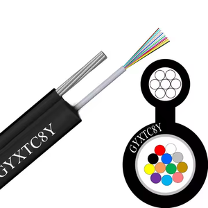 बाहरी हवाई स्व-सहायक दूत तार आंकड़ा 8 ftth <span class=keywords><strong>smf</strong></span> फाइबर ऑप्टिक केबल gyxtc8y - Product Image 3