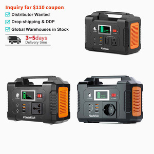 Nguồn điện ngoài trời Hệ thống năng lượng Lithium Ion 200W Máy phát điện năng lượng mặt trời có thể sạc lại Trạm điện di động - Product Image 2