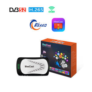Penerima Satelit Mini DVB-S2 dengan Wi-Fi Terintegrasi, IPTV HD H.265 HEVC, Dekoder Digital Siaran Gratis, Set-Top Box - Product Image 1