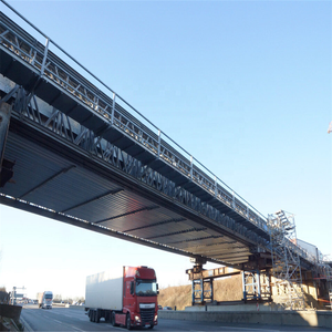 Panel modular de Instalación rápida para uso en exteriores, <span class=keywords><strong>puente</strong></span> de pedales de gran alcance prefabricado con estructura de acero galvanizado por inmersión en caliente - Product Image 3