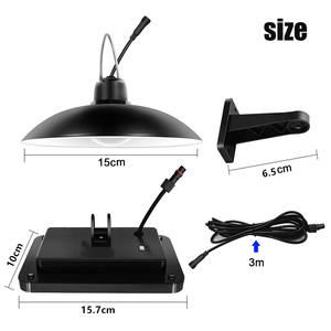 Pannello <span class=keywords><strong>solare</strong></span> a risparmio energetico <span class=keywords><strong>lampadario</strong></span> luce IP65 LED lampada da giardino con lampadine per caffè all'aperto campeggio appeso al pannello <span class=keywords><strong>solare</strong></span> Kit - Product Image 4