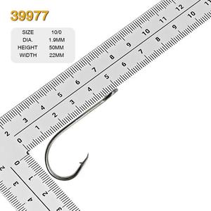 Anzuelo Circular de Acero Inoxidable 39977, Tamaño 10/0-14/0, para Pesca de Atún y Tiburón - Product Image 2