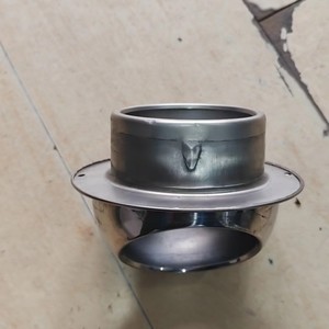 Penutup grill ventilasi udara eksternal, tudung luar ruangan dapur kualitas tinggi 304 201 stainless steel - Product Image 5