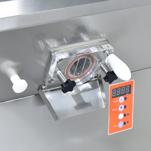 Kolice ICM-<b>12S</b> Commercial Hard Ice Cream Machine Vertical 15-20L 6L Hopper Stainless Steel 110V 220V - Product Image 2