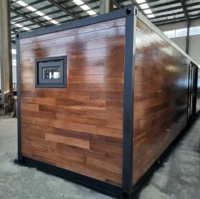 Portable Bungalow Smart Chalet Moderne Eco Lodge Hôtels Maison Préfabriquée Préfabriquée pour USA Mini Casa Container Maisons Maison Kit