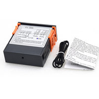 STC-3000 ℃ / ℉   Termostato Digital con Pantalla, Controlador de Temperatura para Caldera con Alarma y Protección de Calefacción y Refrigeración